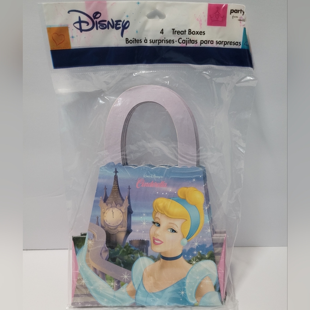 New Disney Princess Birthday Party Cinderella Treat Boxes Favor (12)